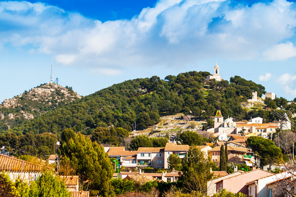 Photo de la ville de Allauch dans les Bouches-du-Rhône