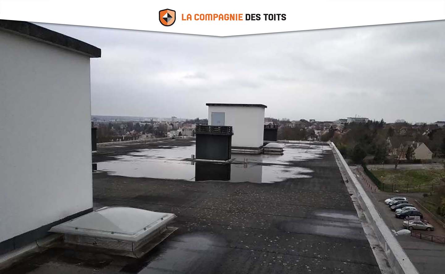 Identifier une fuite sur un toitterrasse La Compagnie des toits
