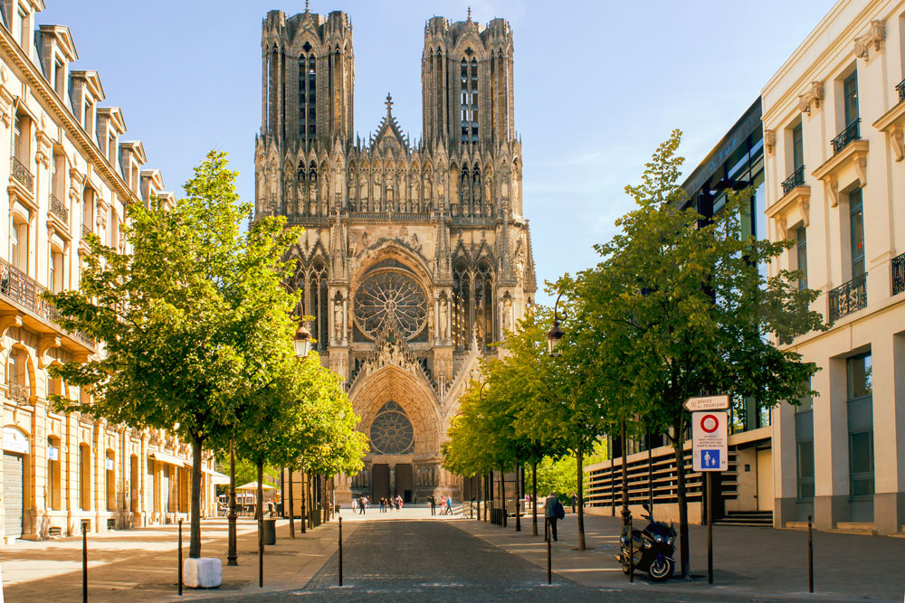 Photo de la ville de Reims dans la Marne