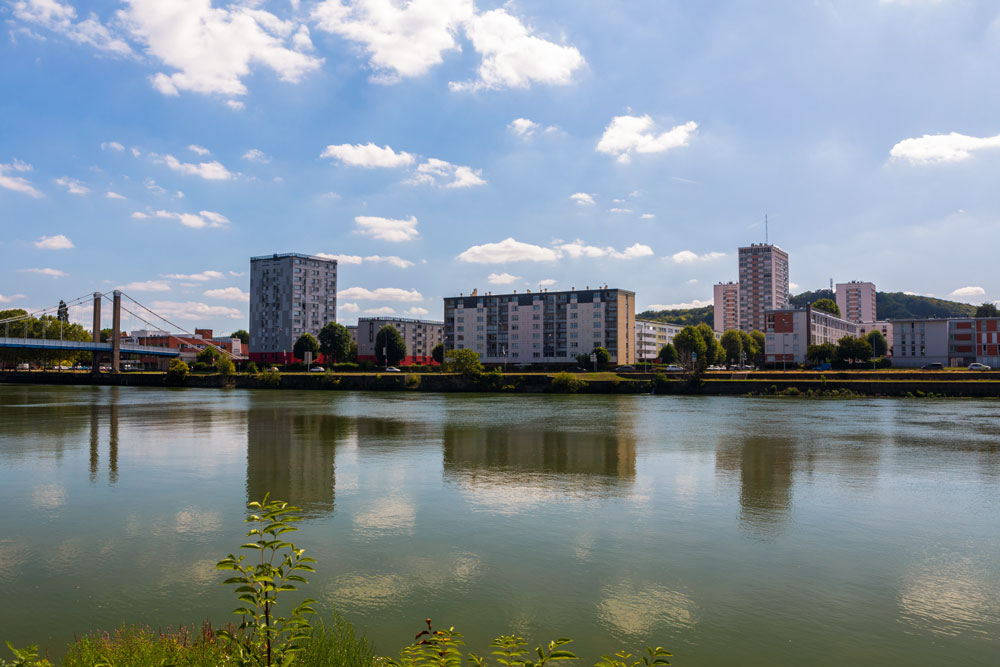 Photo de la ville de Elbeuf dans la Seine-Maritime