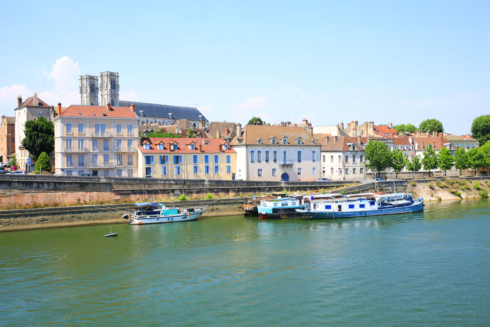 Photo de la ville de Chalon-Sur-Saône dans la Saône-et-Loire