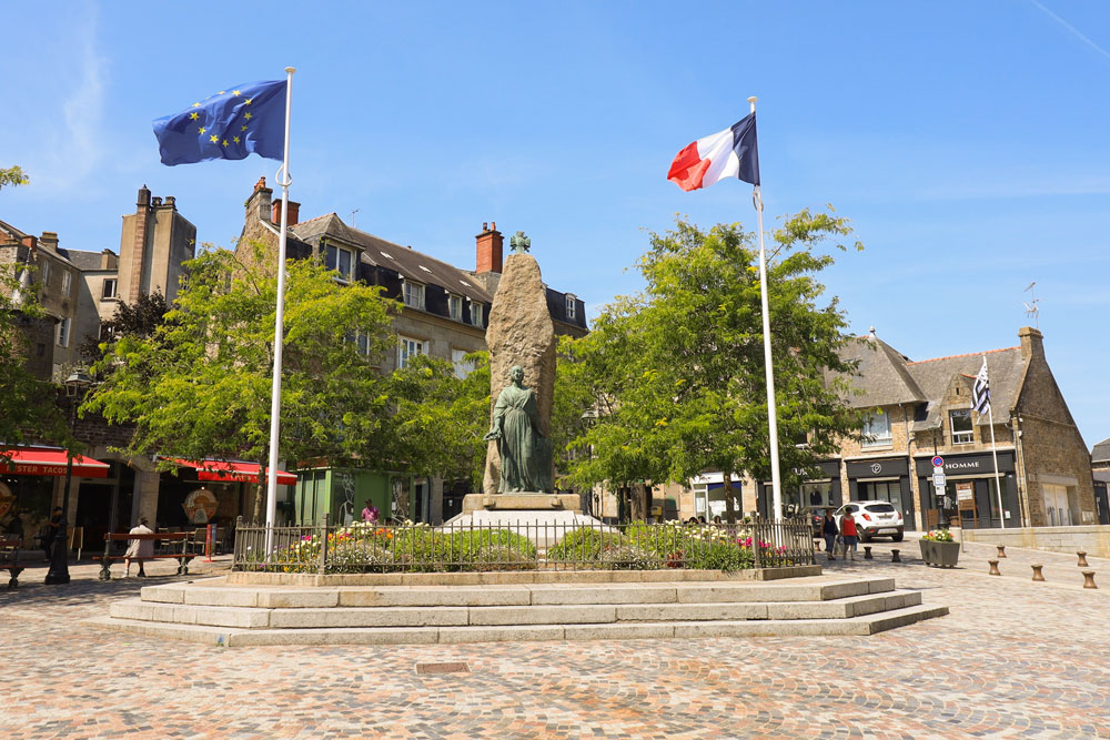 Photo de la ville de Fougères dans l'Ille et Vilaine