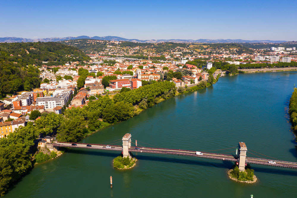 Photo de la ville de Givors dans le Rhône