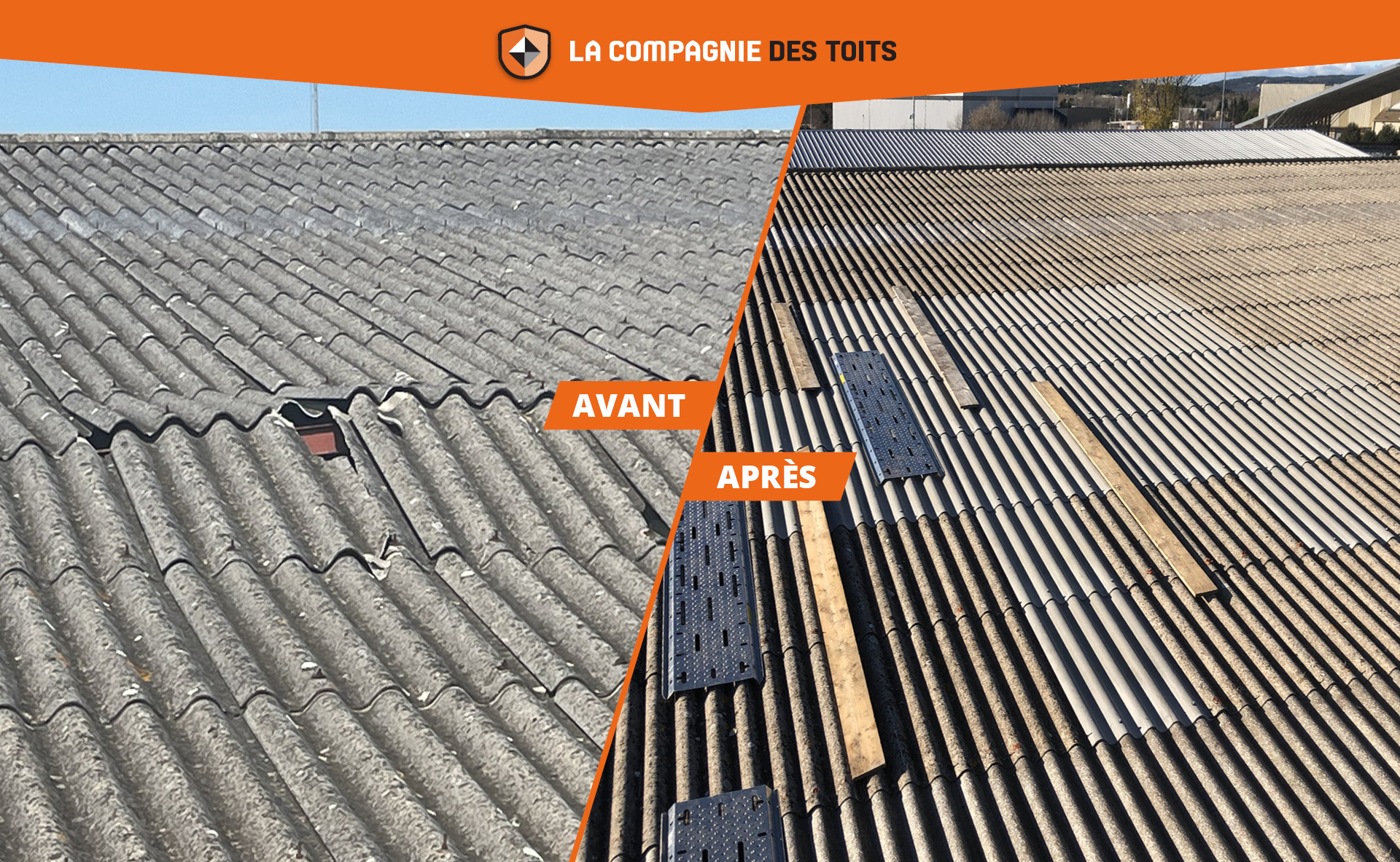 Réparation d’une toiture fibresciment amiantée à AixenProvence (13) — free download