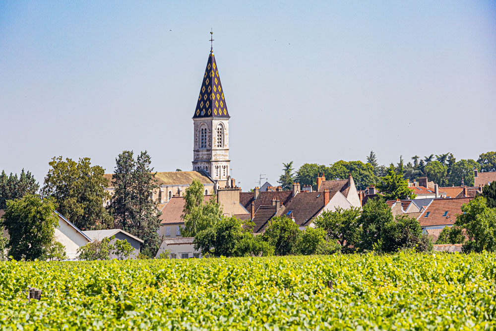 Photo de la ville de Nuits-Saint-Georges dans la Côte d'or