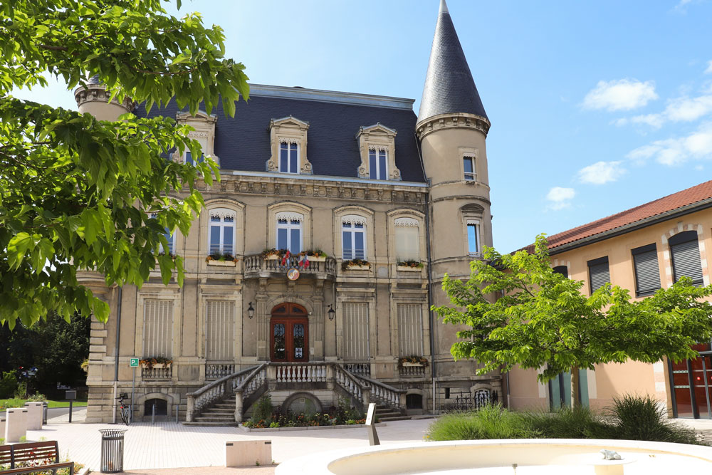 Photo de la ville de Bourgoin-Jallieu dans l'Isère