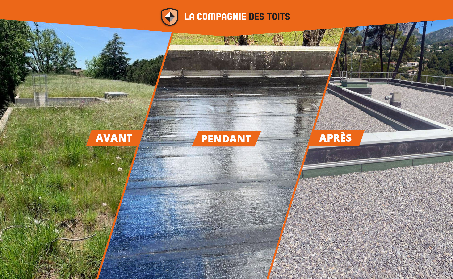 Reffection Réfection complète d’étanchéité et pose de garde-corps en toiture à ...