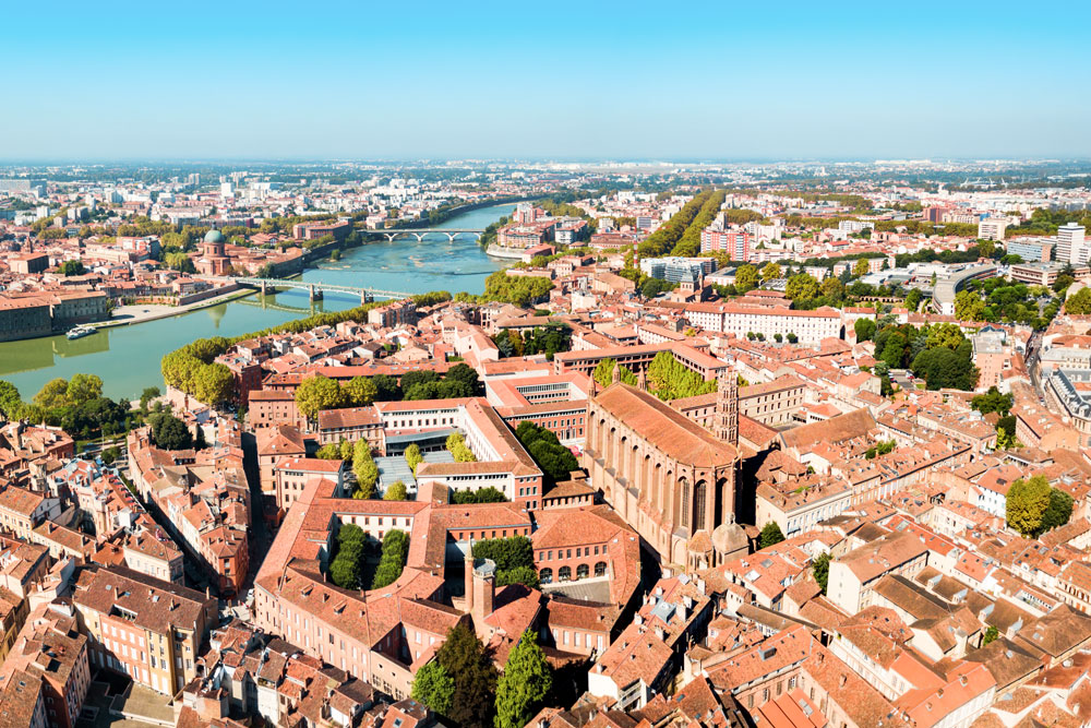 Photo de la ville de Toulouse dans la Haute-Garonne